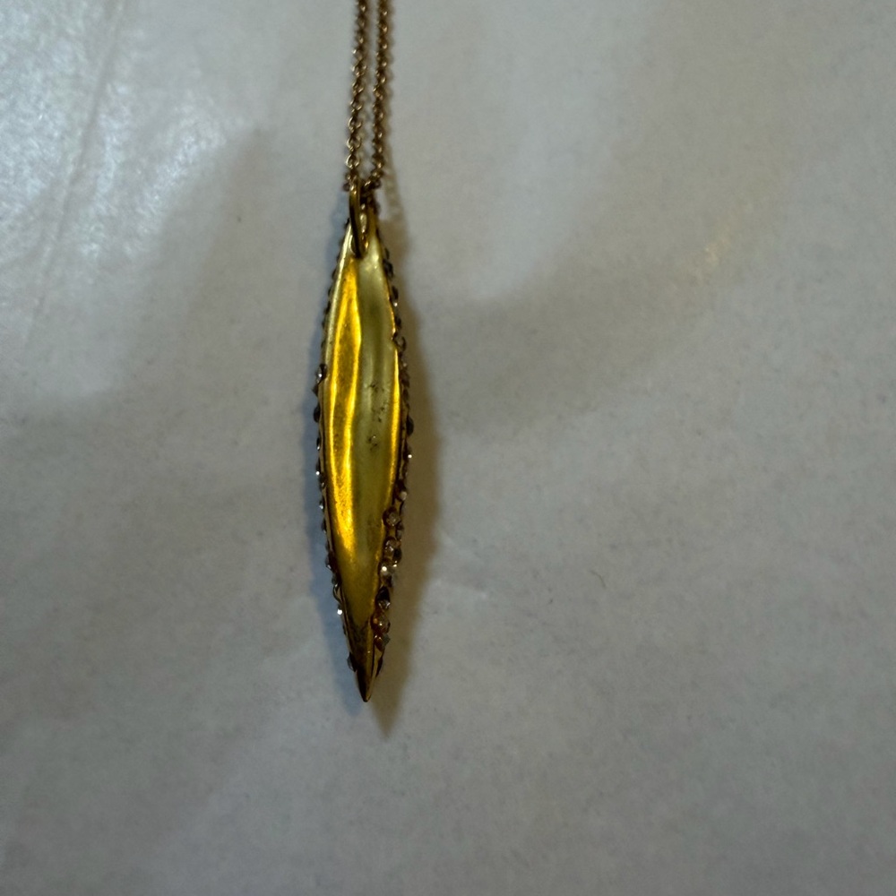 Alexis Bittar gold spear Necklace - Picture 8 of 10